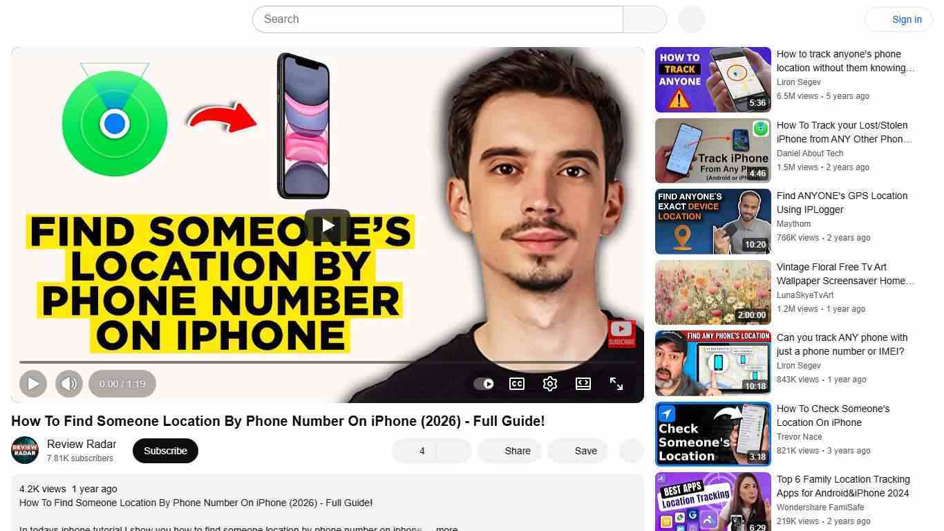 How To Find Someone Location By Phone Number On iPhone (2026) - Full Guide! - YouTube